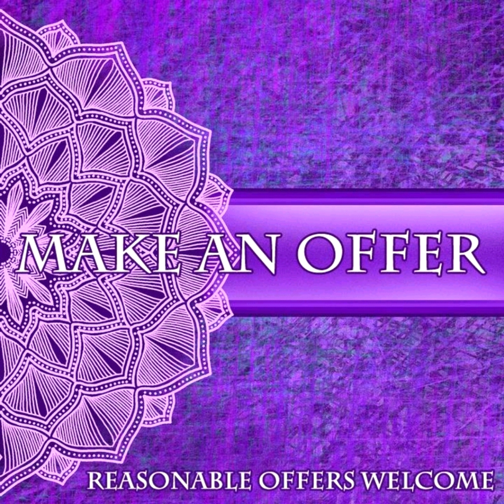 Make an offer. Reasonable offers welcome.